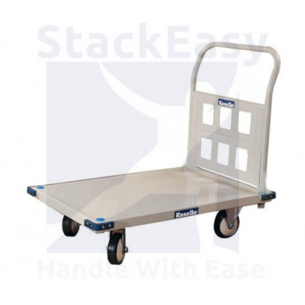 Mild Steel StackEasy Platform Trolley, For Material Handling
