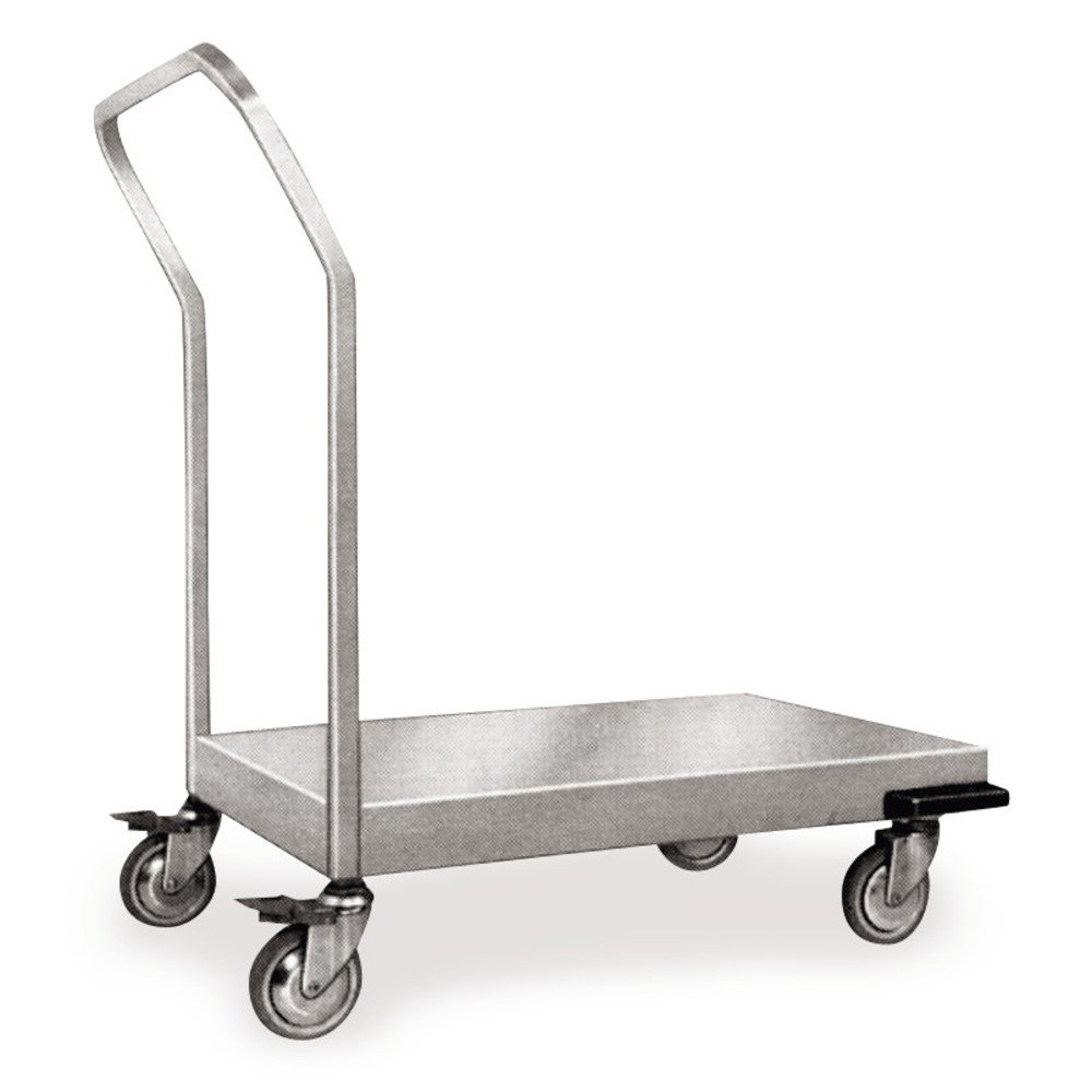 Sagar Mild Steel MS Platform Trolley, For Industrial