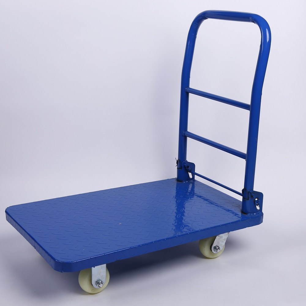 Mild Steel MS Platform Trolley, For Industrial