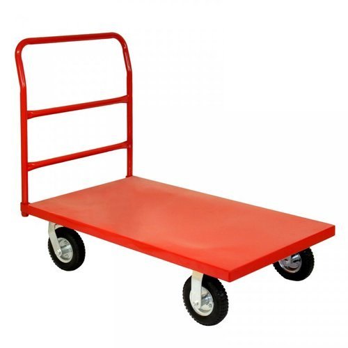 Astha Industries Mild Steel Platform Trolley, For Industrial, Load Capacity: 500kg