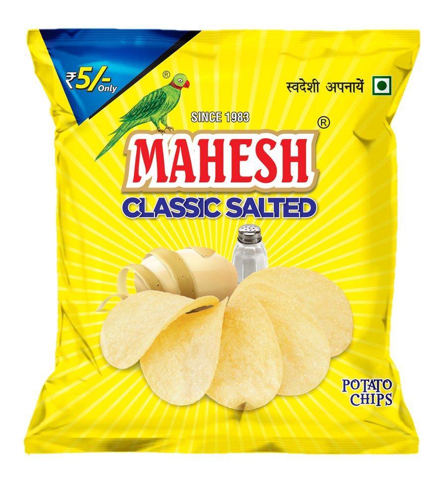 Fried Classic Salted Chips, Box