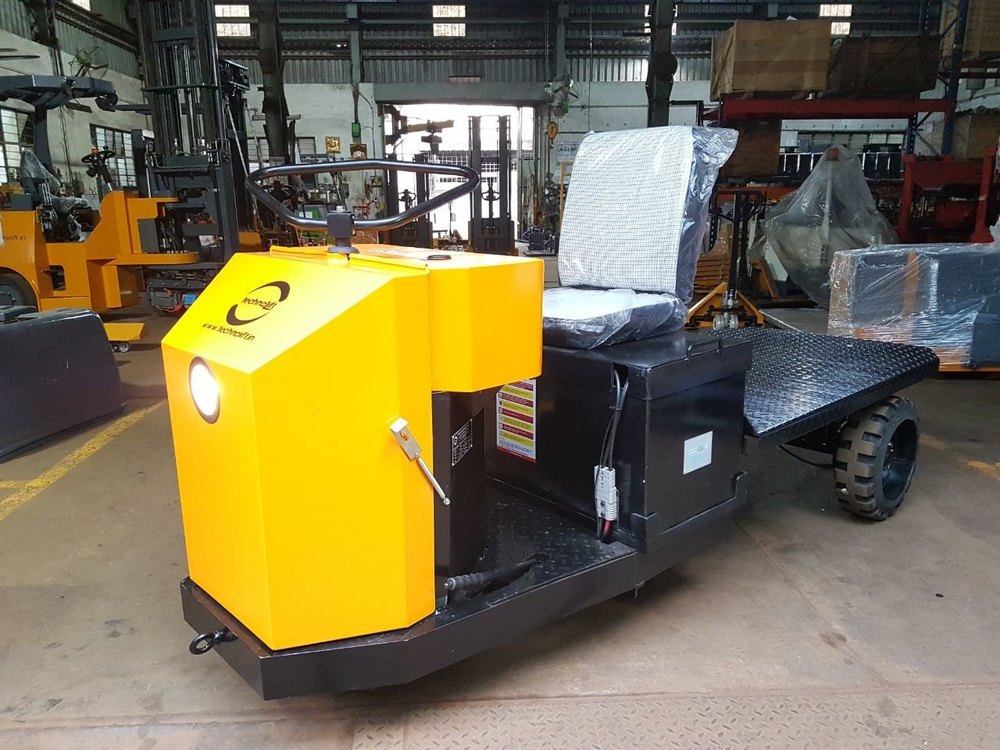 Battery Operated Platform Truck 3 Wheel _ Battery Operated 3 Wheeler Platform Truck