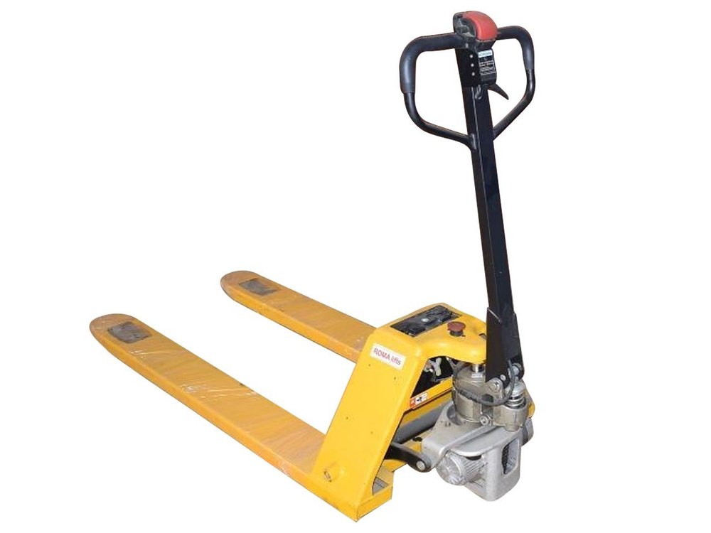 Roma Lifts Battery Operated Semi Electric Hand Pallet Truck, For Material Handling, Loading Capacity: 1.5 Ton