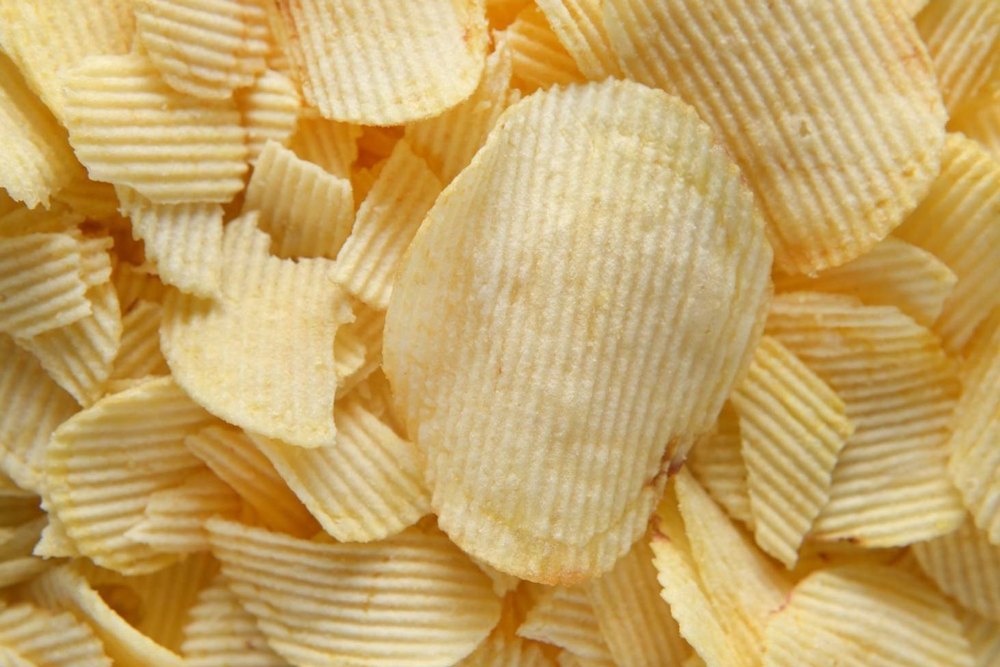 Fried Potato Wrinkle Chips