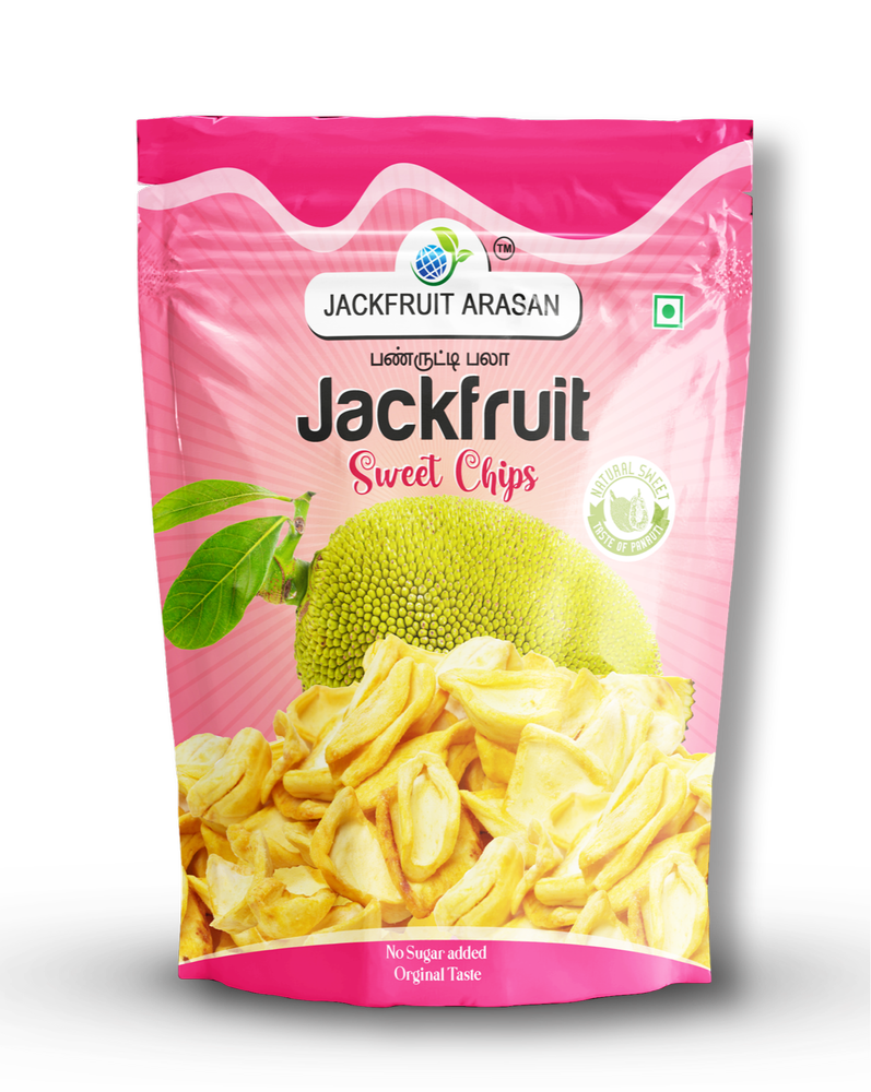 Ripe Jackfruit Chips, Packaging Size: 75 Gram