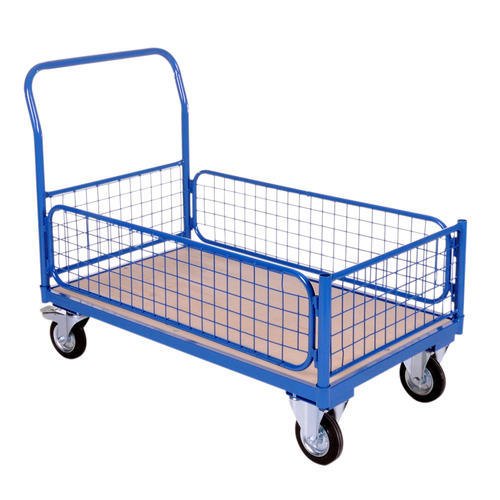 Se Make Mild Steel Wiremesh Trolley, Model Name/number: Se 08, Load Capacity: 350 Kgs