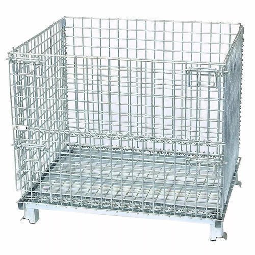 Trolley Stainless Steel Wire Mesh Trolly, Load Capacity: 400-500 Kg