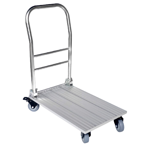 Aluminium Aluminum Platform Trolley, For Material Handling, Load Capacity: 150 kg
