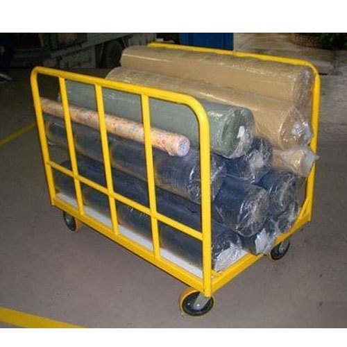 Mild Steel Fabricated Trolley, For Industrial, Load Capacity: 250 Kg