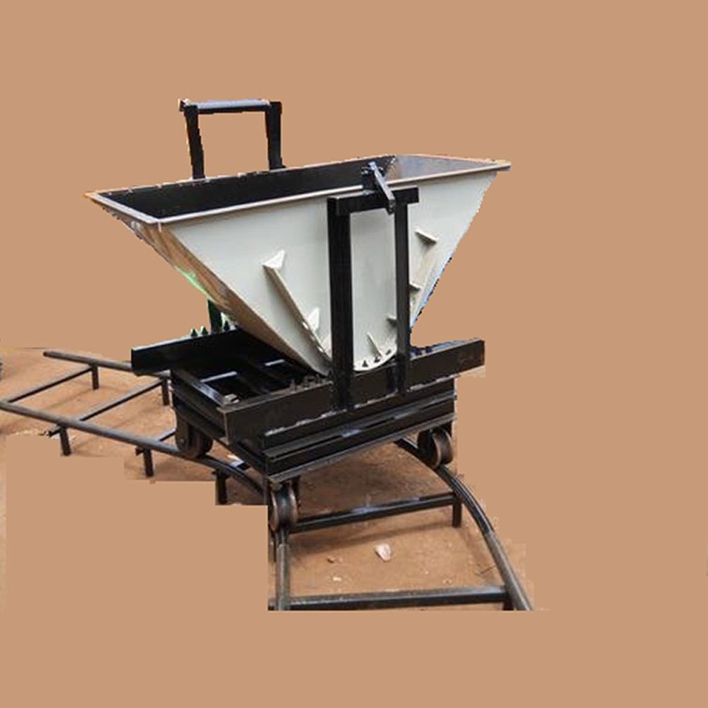 Knoxe Mild Steel Slab Trolley For Construction, Load Capacity: 1000 Kg