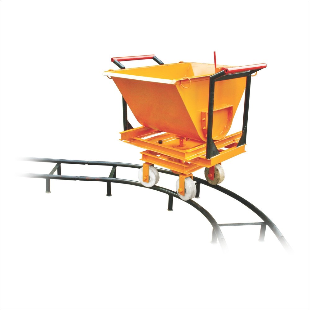 Uchgaonkar Mild Steel MS Slab Trolley, For Material Handling