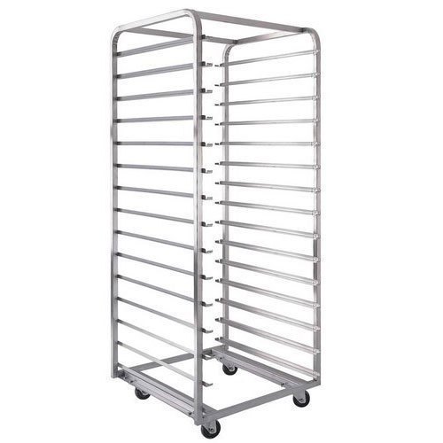 Yashasvi Technologies Silver Hospital Tray Rack Trolley