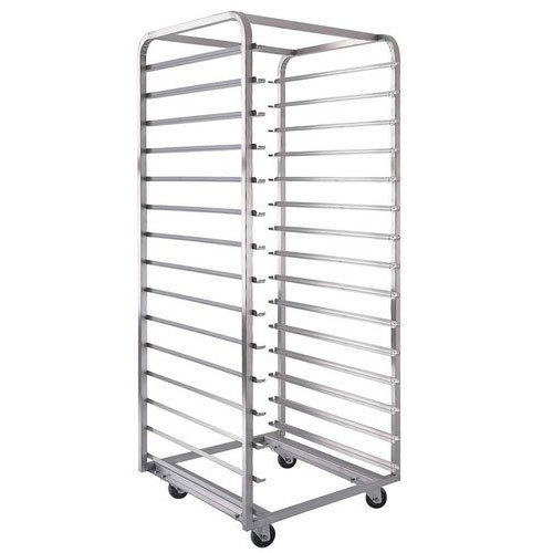Stainless Steel Bakery Tray Rack Trolley, Load Capacity: 250 kg