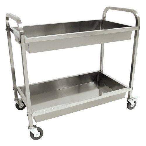 Stainless Steel Serving Trolley