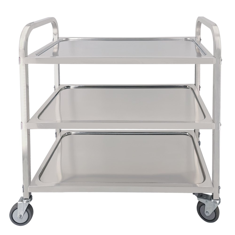 Transglobe Equipments Platform Stainless Steel Utility Trolley, For Hospital
