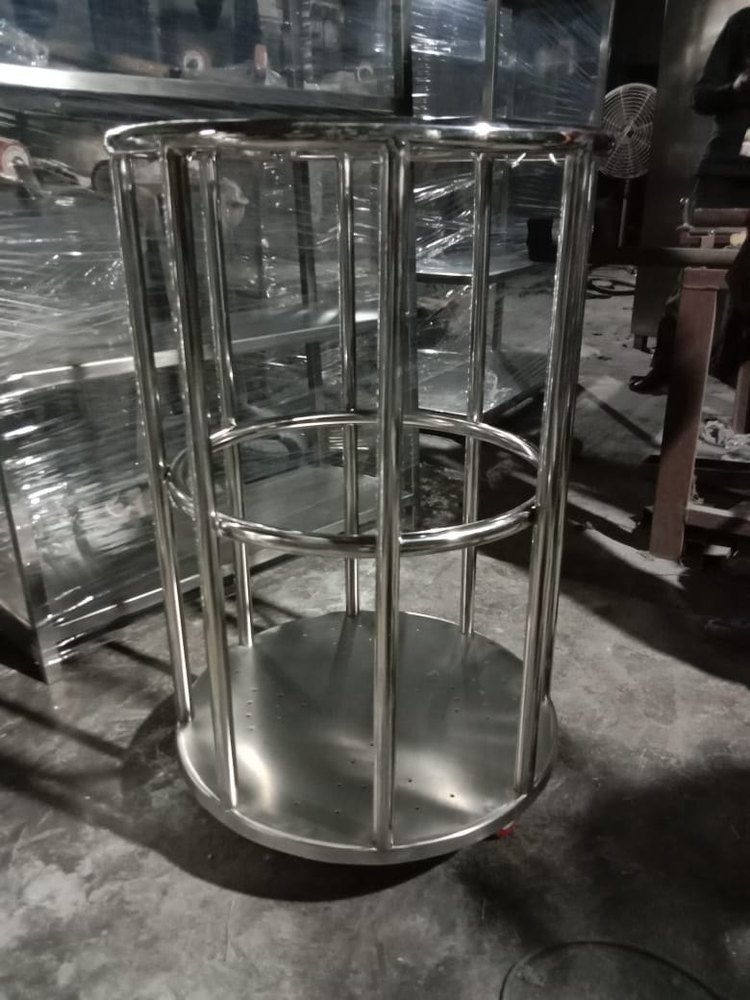 Stainless Steel Used Apron Trolley