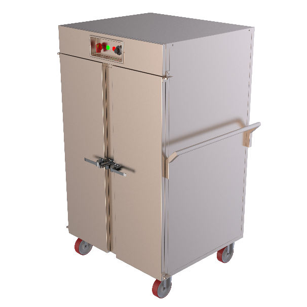 Stainless Steel Hot Food Trolley, Size/Dimension: 30*24*40h
