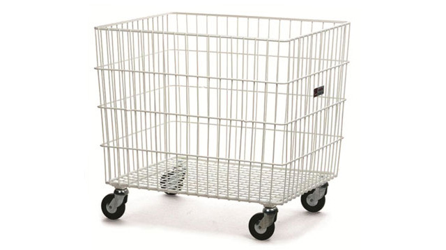 HARRISON\'S Silver Soiled Linen Trolley, For Commercial, Size: 4\' X 2.5\' X 3\'