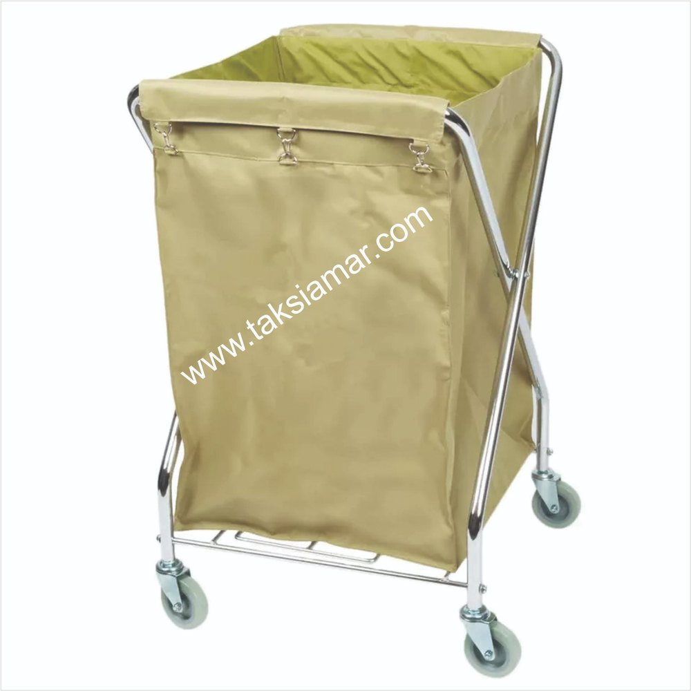 Stainless Steel Folding Luggage Cart
