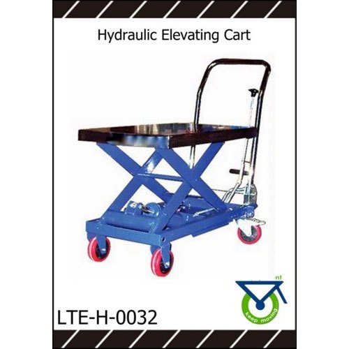 Mild Steel LT Equipment Hydraulic Elevating Cart, Model Name/Number: LTEH 0032, Bucket Capacity: 100-200 Kg
