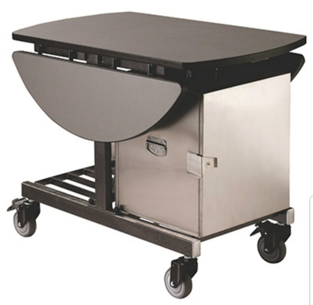 Transglobe Silver Room Service Trolley, For Commercial