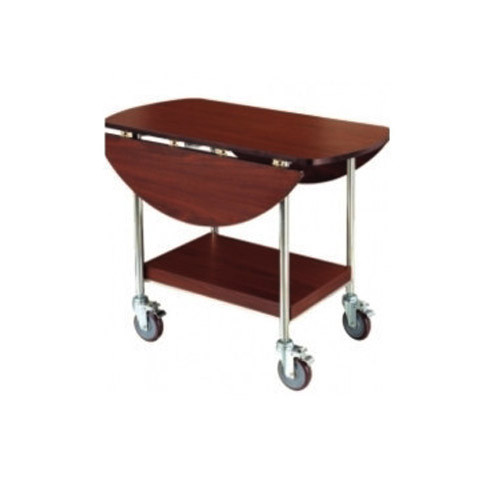 Stainless Steel Room Service Trolley, For Hotels