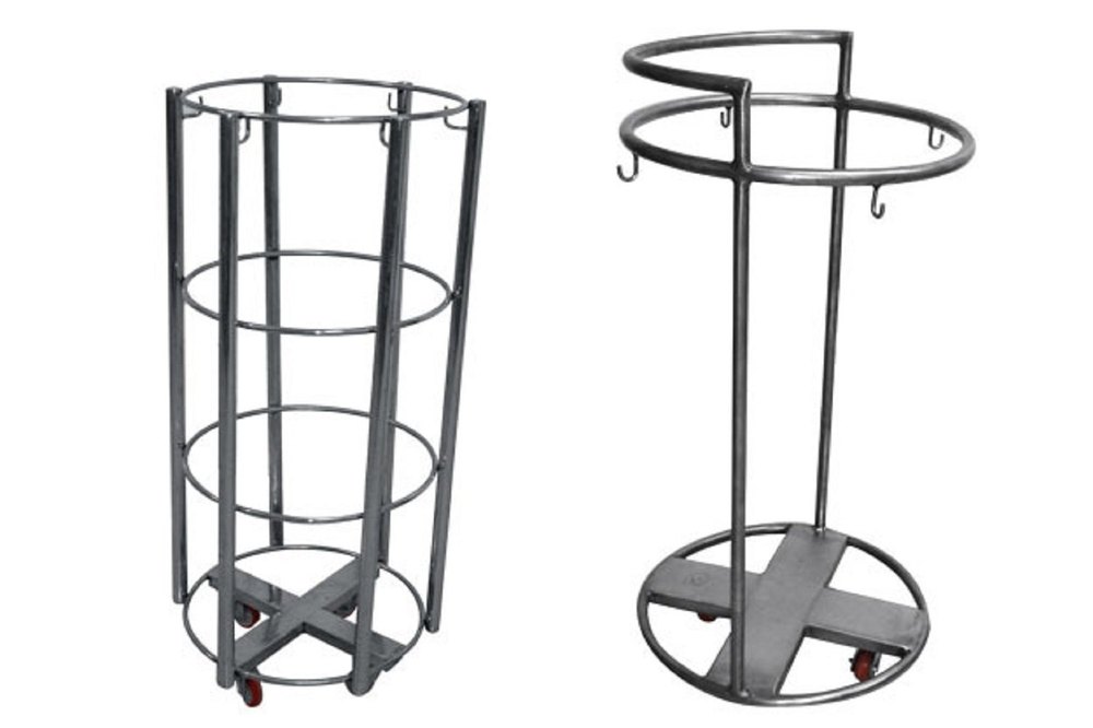 TGPE Stainless Steel Linen Trolley, Capacity: 50-100