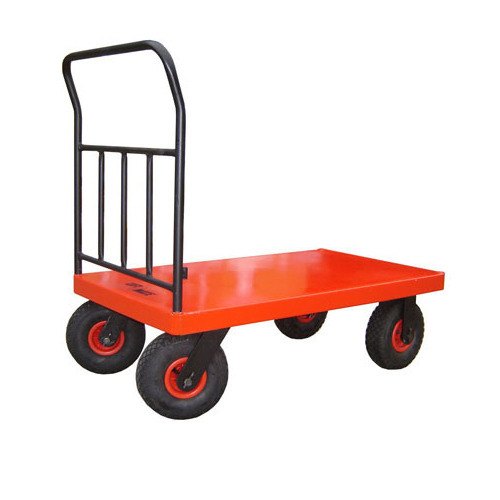 Megascope Stainless Steel Heavy Duty Platform Trolleys, For Material Handling, Load Capacity: 150 - 250 Kg
