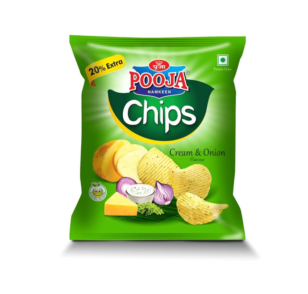 Cream & Onion Chips