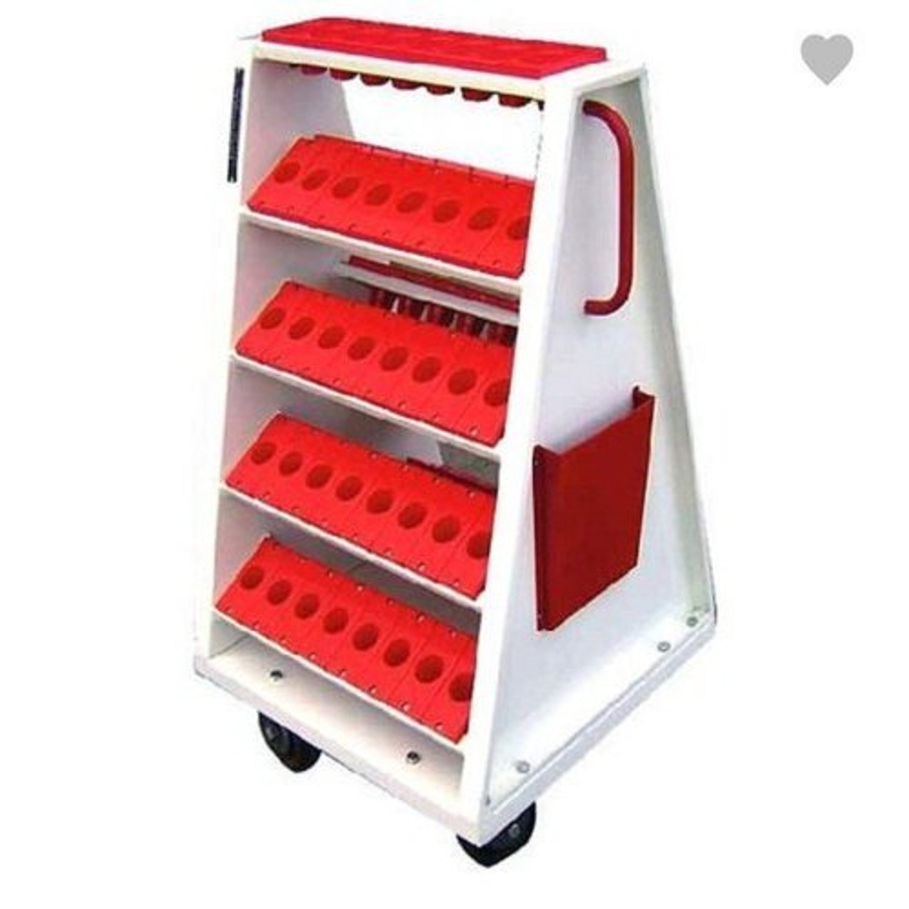 PANAIR Red Cnc Tool Storage Trolley, For Industrial