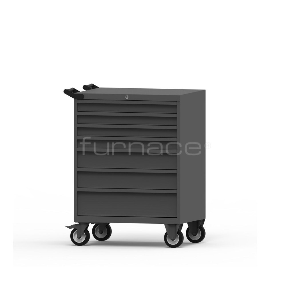 MS Black Metal Tool Cabinets, For Workstation