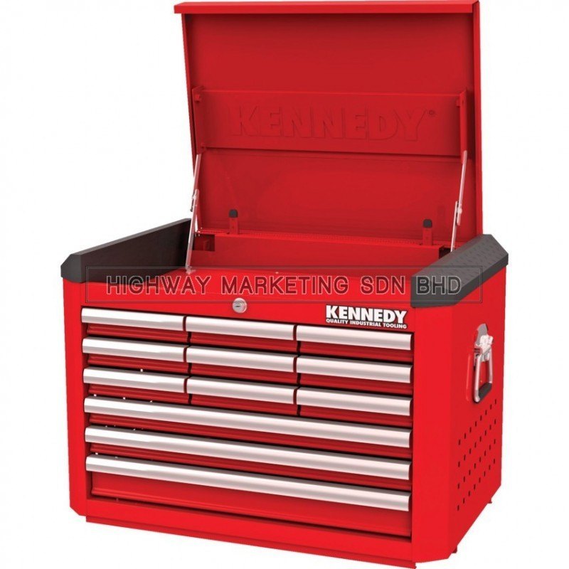 Mild Steel KEN5942420K RED-28 12 DRAWER TOP CHEST, For Industrial, Packaging: Box