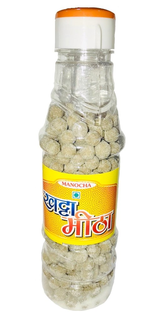 Manocha Round Khatta Meetha Candy, Packaging Type: Bottle, Packaging Size: 500 Pieces