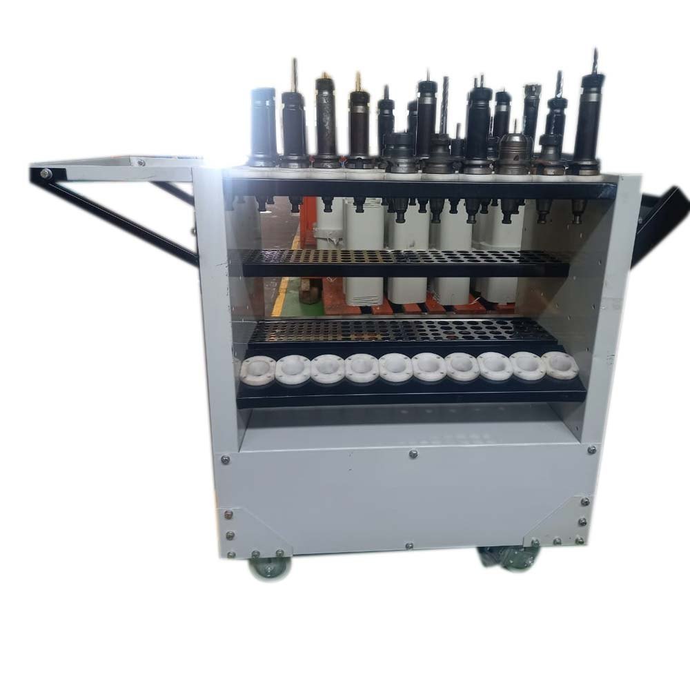 NE Mild Steel VMC Tool Storage Trolley, For Industrial