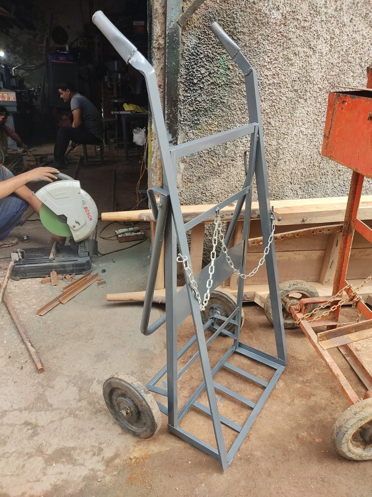 Semi-Automatic Double Cylinder Trolly, For Construction