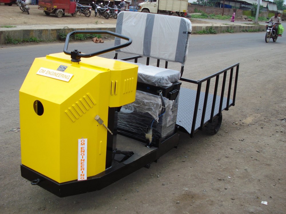 Battery Operated 3 Wheeler Platform Truck