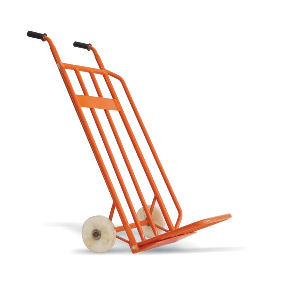 Stainless Steel Hand Sack Truck Trolley, For Industrial, Load Capacity: One Oxygen and One LPG