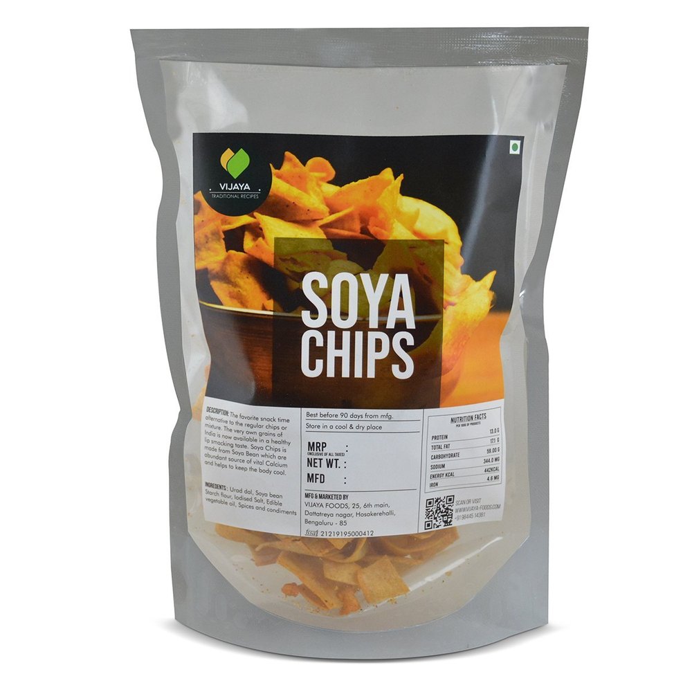 Soya Chips, Packaging Size: 100 Gms