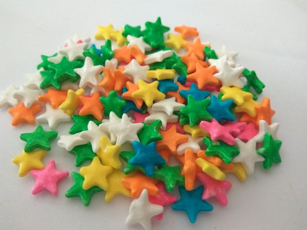 Hard Candy Star Shape Sugar Candies, Packaging Type: Loose