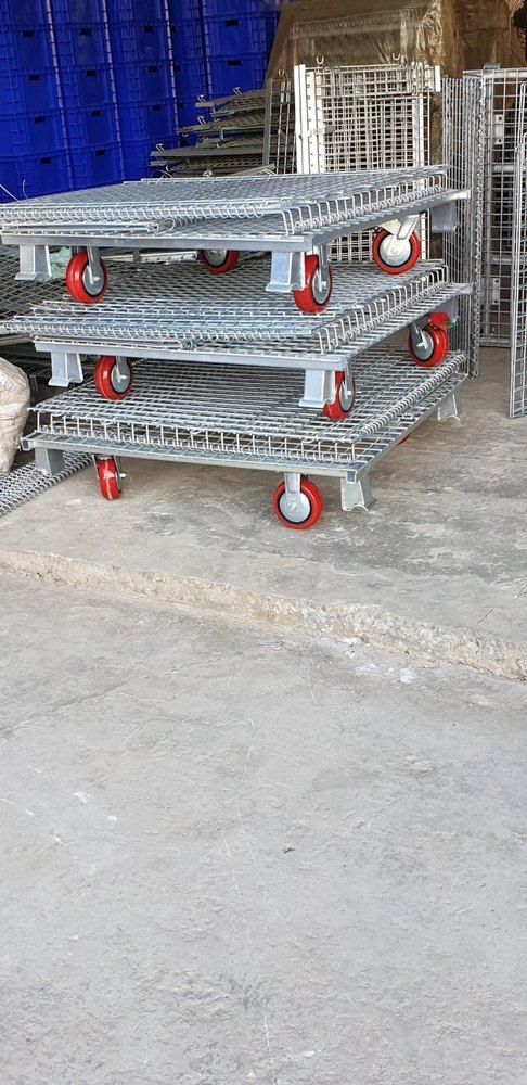 Stainless Steel Foldable Wire Container At Rs5000 In Gurgaon