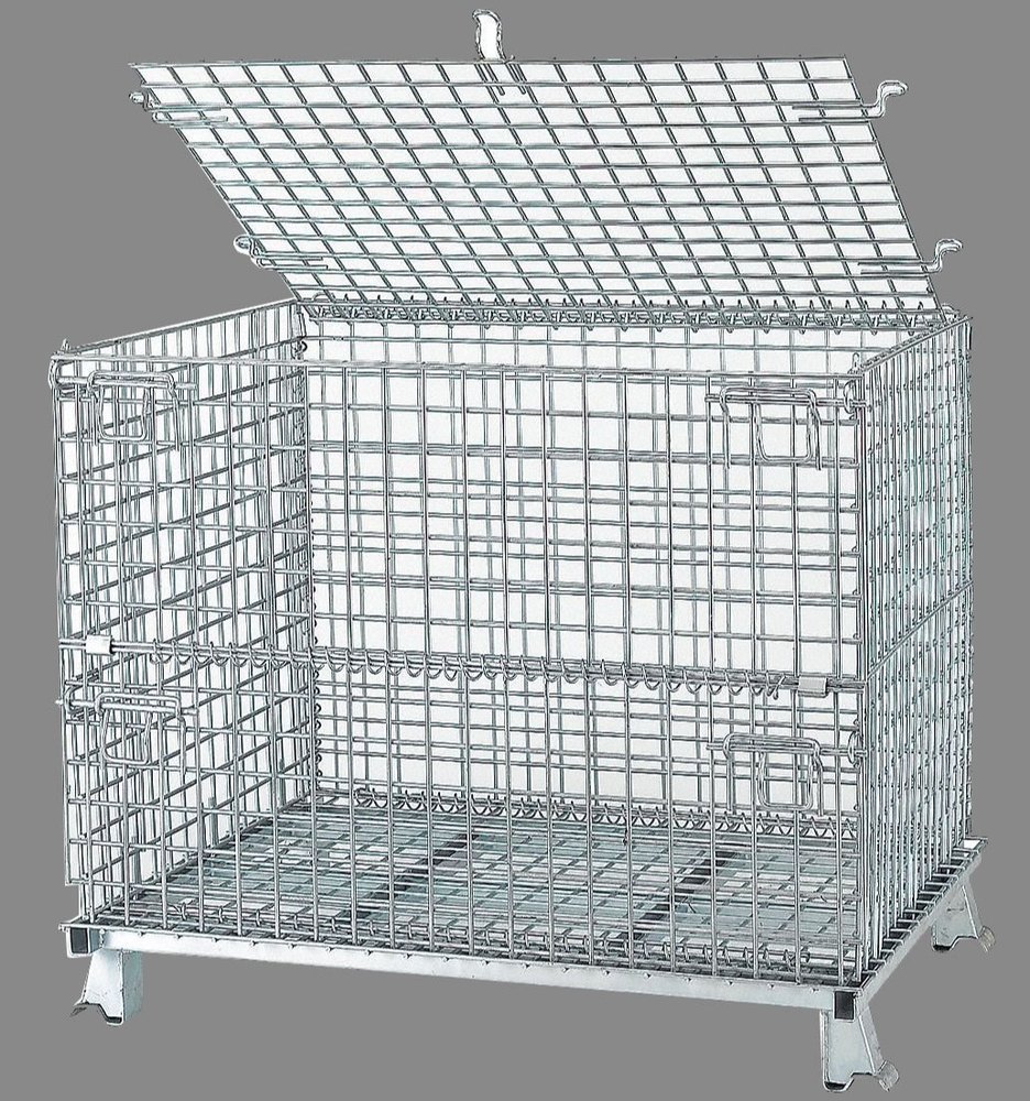 Mild Steel Folding Wire Mesh Container