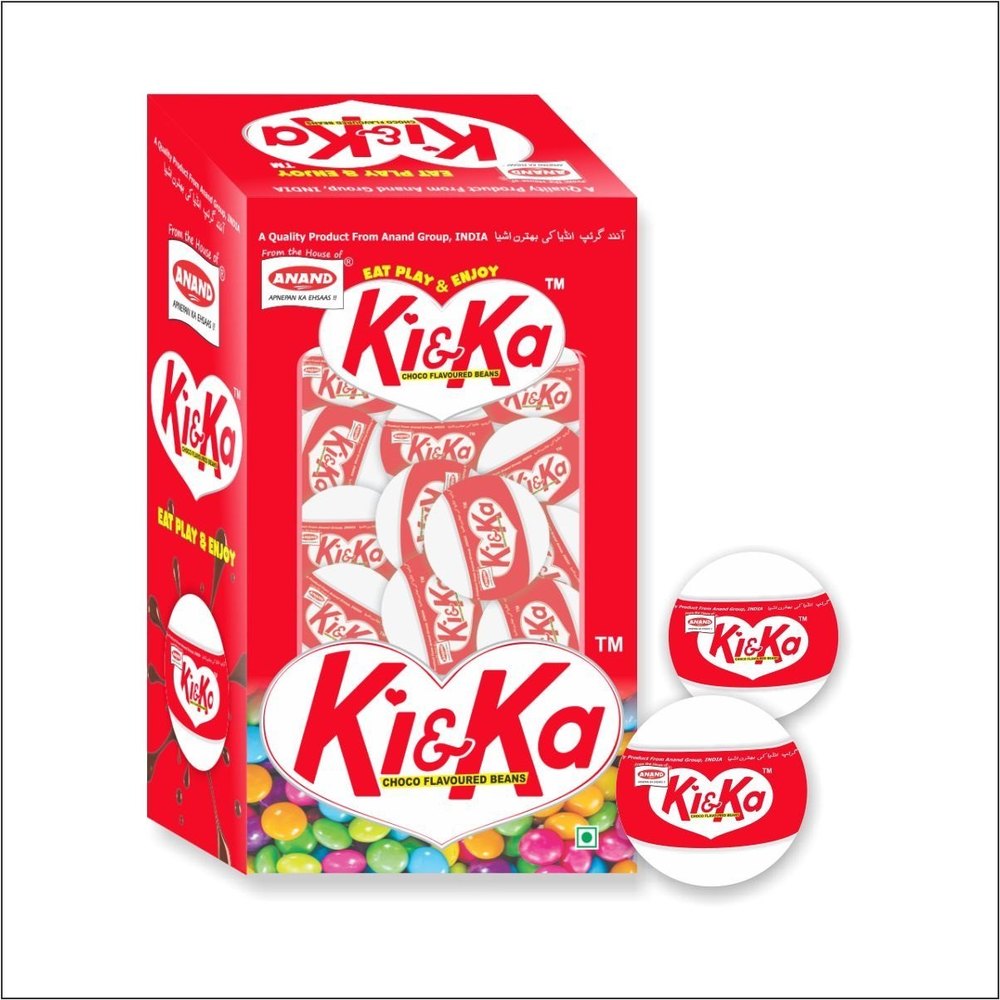 Box Pack Plastic KI & KA Candy Ball