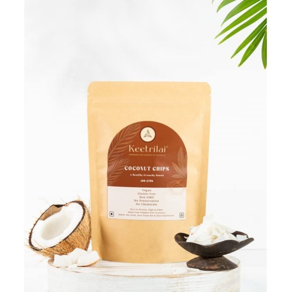 100gm Keetrilai Baked Coconut Chips