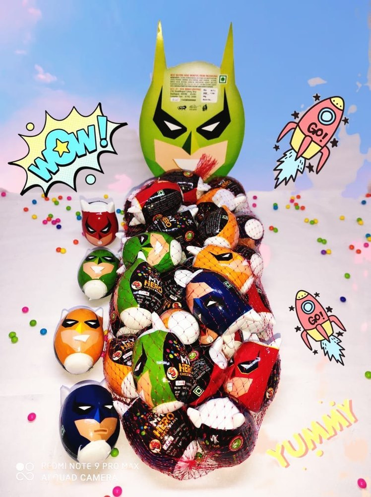 MK Food My Hero Chocolate Gems, Packaging Size: 30 Pieces Per Box