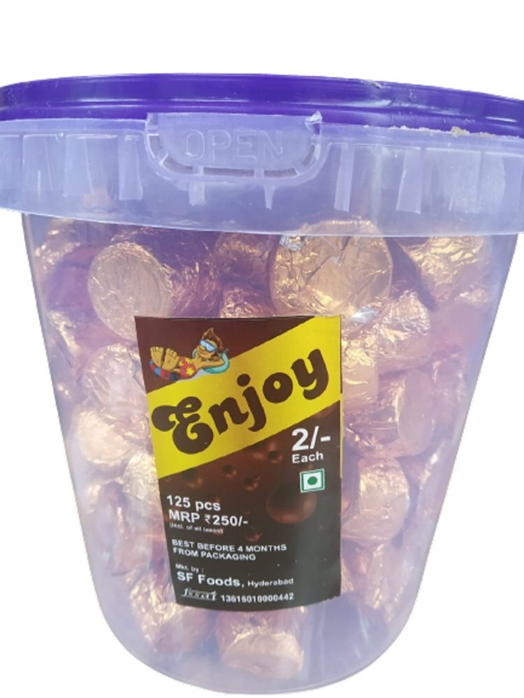 Enjoy Gold Chocolate, Packaging Type: Jar