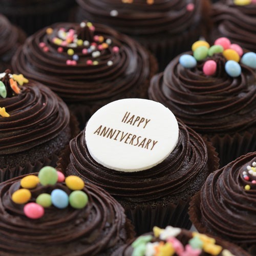 Piece Dark Chocolate Anniversary Chocolate, For Clebration