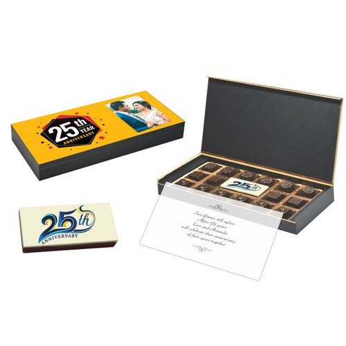Anniversary Celebration Customized Chocolate