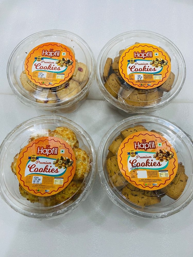 Non Eggless Chocolate Hapfil Handmade Cookies