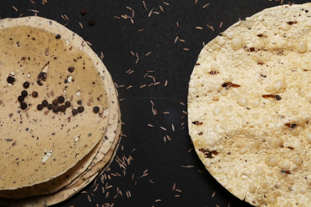 Take It Light Yellow 5 Inch Papad