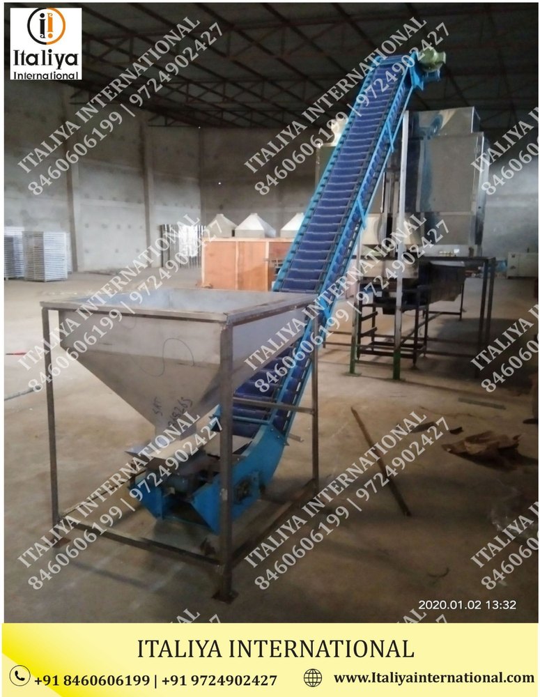 Italiya Double Sprocket Tapered Roller Hybrid Conveyor Belt, Belt Width: 100 - 500 Mm, Belt Thickness: 5 - 10 Mm